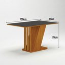 Ver imagem 3 de Mesa Miami 120cm Yescasa