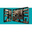 Ver imagem 5 de Closet Modulado 6 Gavetas Alasca Preto Touch Carraro
