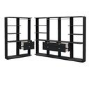 Ver imagem 3 de Closet Modulado 6 Gavetas Alasca Preto Touch Carraro