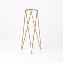 Ver imagem 3 de Suporte Tripé 60x16 para Vaso de Chão em Aço Carbono - Grande Nv517