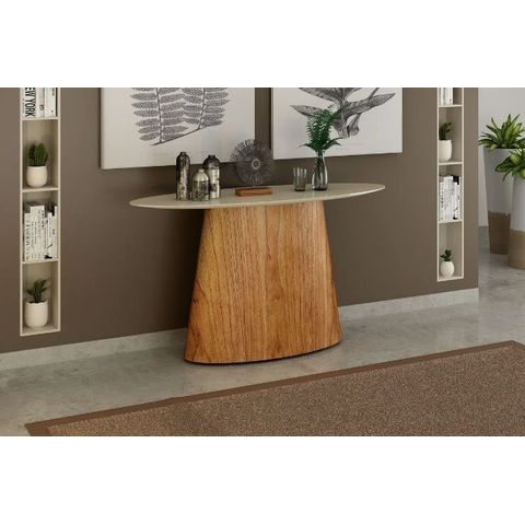 Aparador Oval Laminado Surf Laca Off