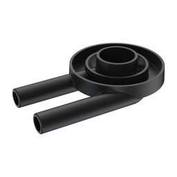 Queimador Econômico Duplo Fogão Industrial de Ferro 14cm - 1