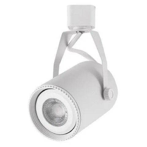 Spot para Trilho Eletrificado Par20 Lille Nordecor Branco para Sala Quarto Cozinha Quadro Bivolt Lil