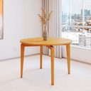 Ver imagem 1 de Mesa para Sala de Jantar Redonda 115cm Seiva CabeCasa MadeiraOriginals