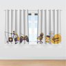 Cortina Infantil Estampada 2,60 X 1,50m Nerd Gamer Mod 03 - 2