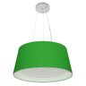 Pendente Cone Verde Folha E Branco Mj-4144 - 1