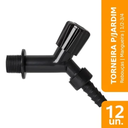 Ver imagem 2 de Torneira Jardim 1/2" e 3/4" Preta Plasbohn - 12 Pcs