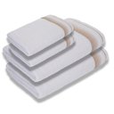 Ver imagem 1 de Jogo com 4 Toalhas Luxury Soft Beka 360 G-m² 2 Banho + 2 Rosto Luxo Branco
