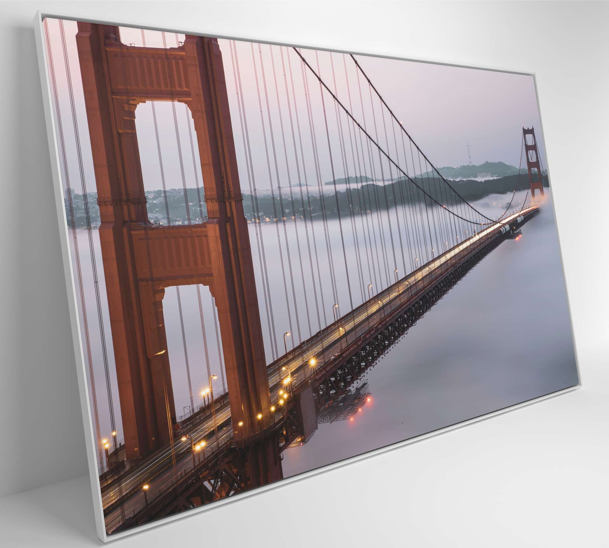 QUADRO PONTE GOLDEN GATE NEBLINA Decor&Quadros CID019 - 2