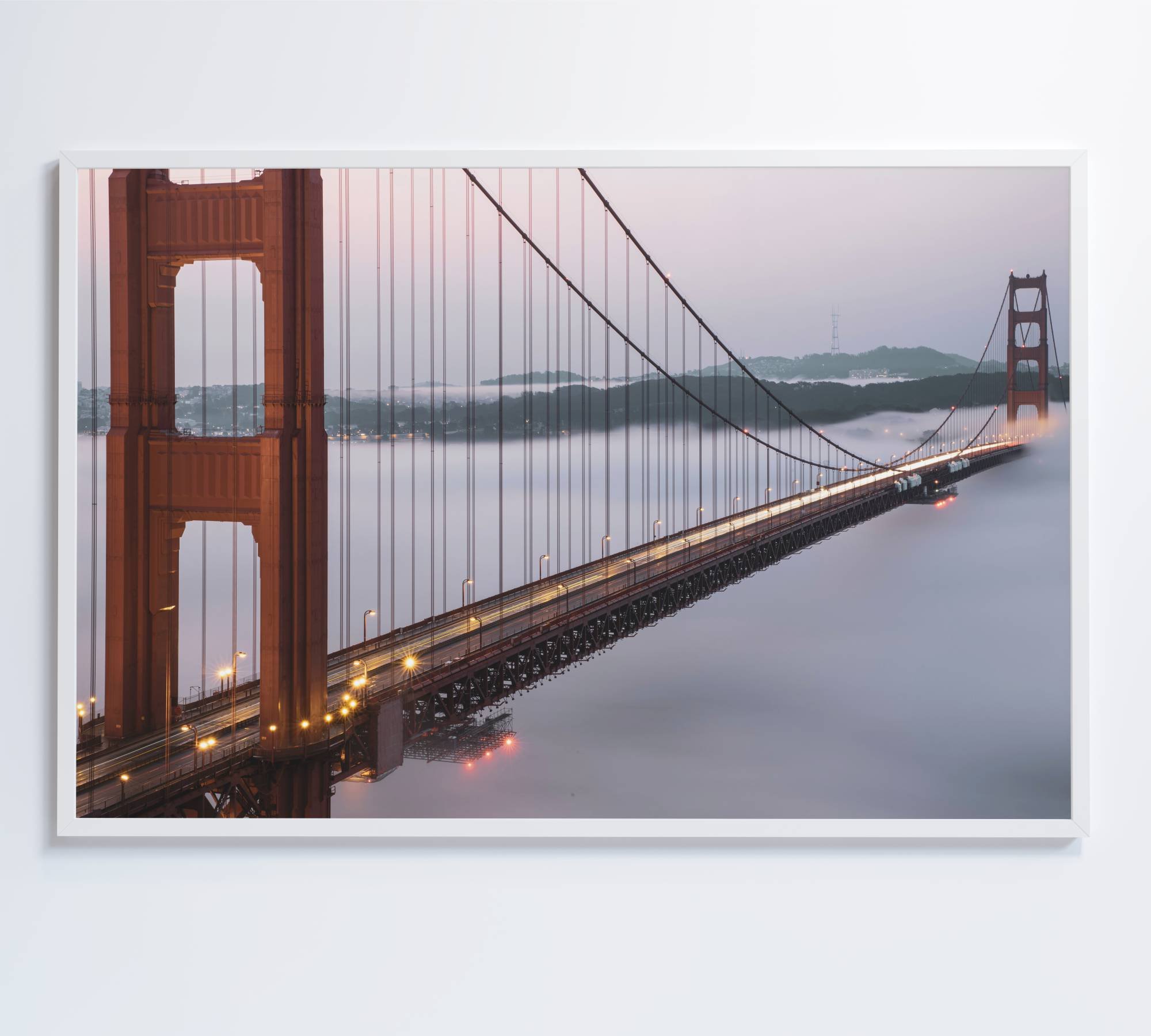 QUADRO PONTE GOLDEN GATE NEBLINA Decor&Quadros CID019 - 7