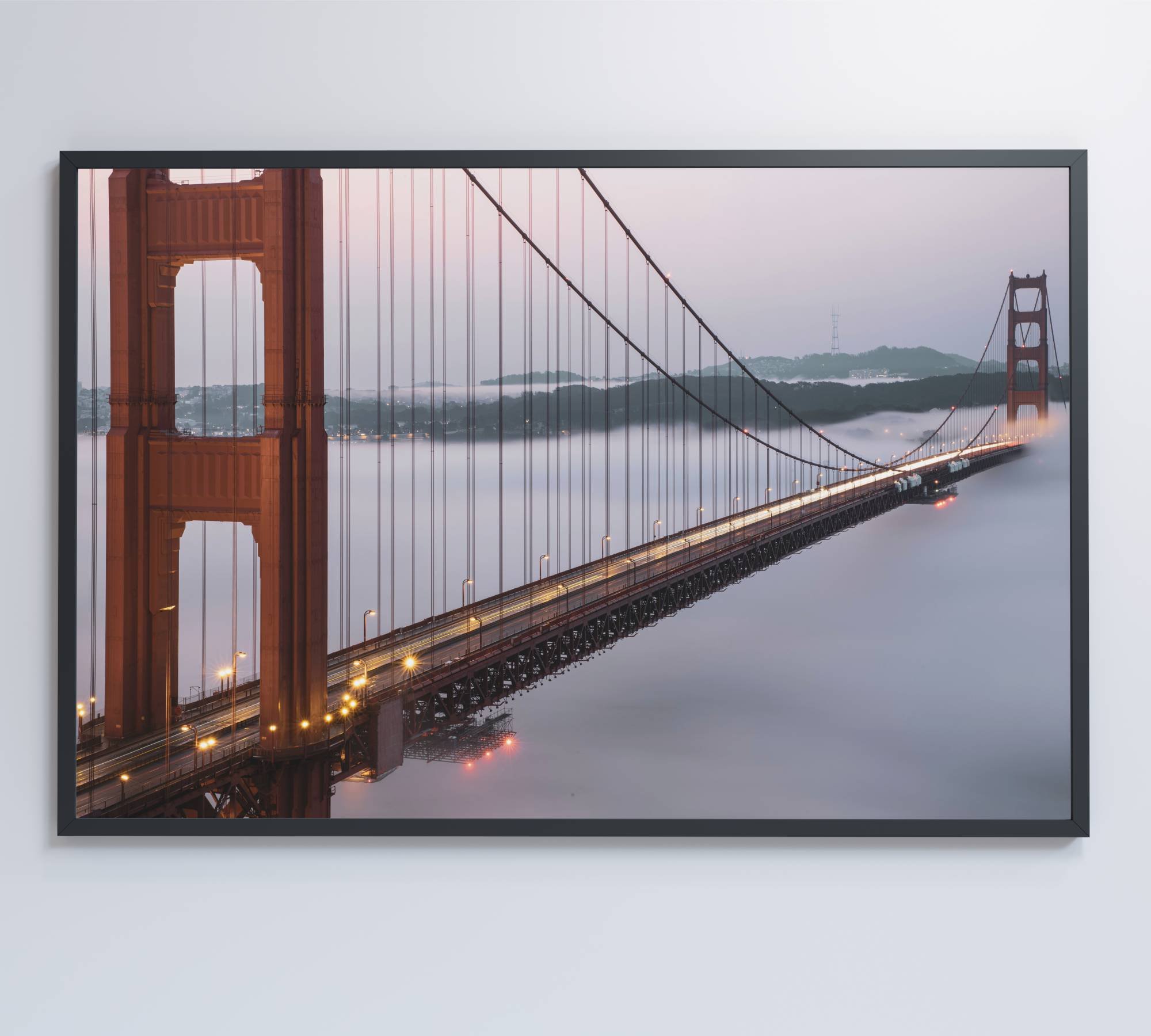 QUADRO PONTE GOLDEN GATE NEBLINA Decor&Quadros CID019 - 3