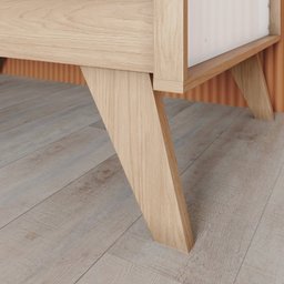 Quarto de Bebê com Berço 3 em 1 e Cômoda 3 Gavetas 1 Porta Retrô Theo Espresso Móveis - 12