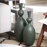 Dupla Vaso de Chão Grande Decorativo para Sala Las Vegas Verde Lúpulo - 2