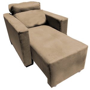 Poltrona Do Papai Retratil e Reclinavel Florença Cappuccino