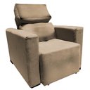 Ver imagem 2 de Poltrona Do Papai Retratil e Reclinavel Florença Cappuccino