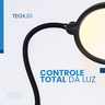 Luminaria de Piso Curva Abajur de Chão Articulado Led Piso 3 Cores de Luz e 10 Intensidades - 6