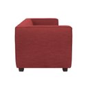 Ver imagem 3 de Sofá Namoradeira Amsterdam 1,40m Suede Bordo - Inova Decorações