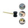 Martelo Borracha 80mm Preto - 2