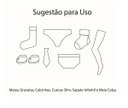 Ver imagem 4 de Kit 2 Colmeias Organizadoras de Gaveta 11 Nichos 10x40x10 Cor:cinza Claro