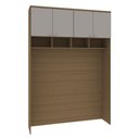 Ver imagem 1 de Guarda Roupa Modulado Ponte 163cm 04 Portas 245cm Alt Setiba