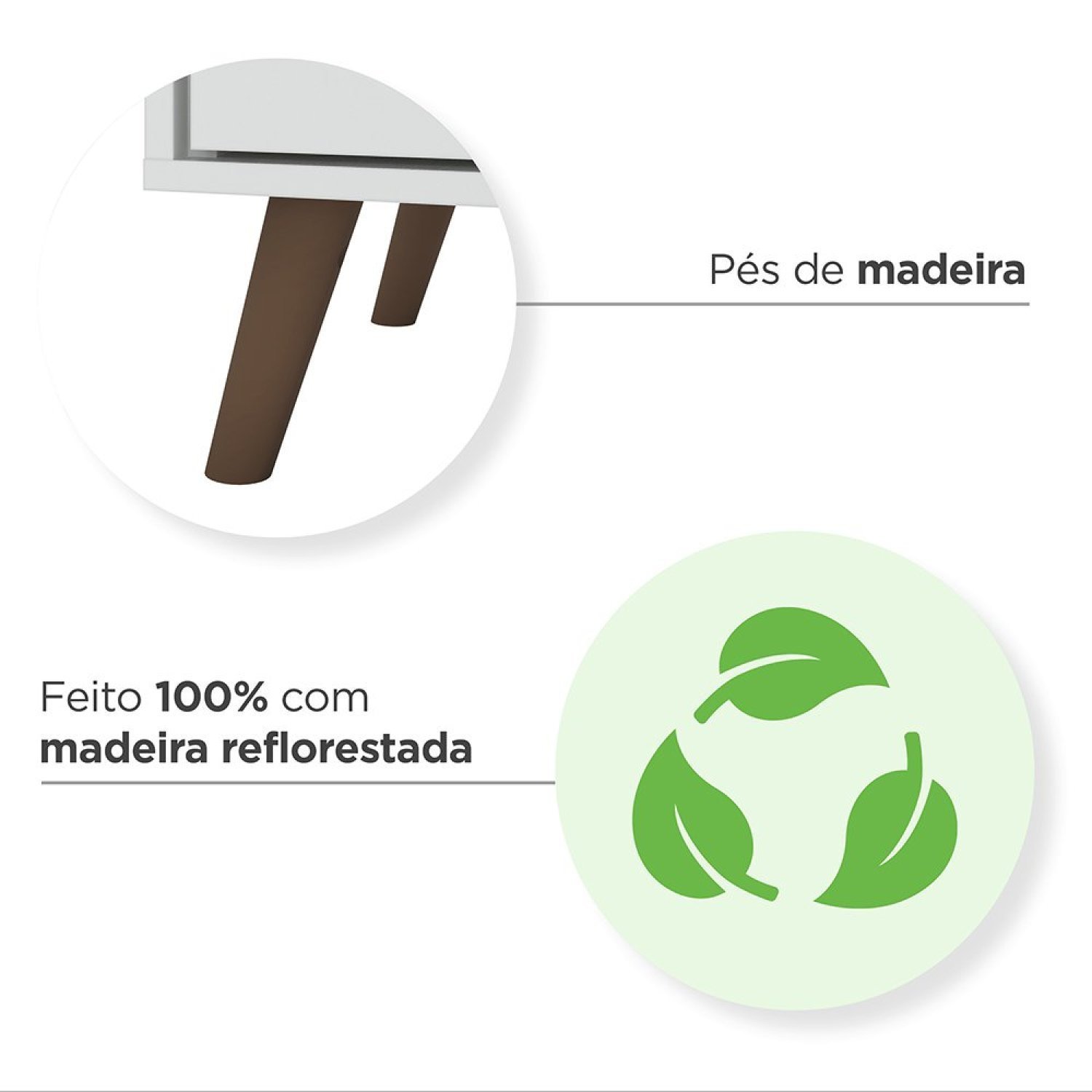 Cômoda Infantil 4 Gavetas Retrô Lisa Espresso Móveis - 7