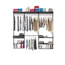 Ver imagem 3 de Closet Aberto Modular para Casal 225cm Eminence Preto