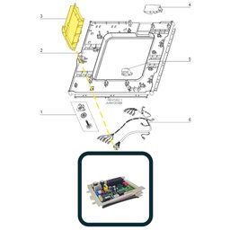 Placa de Potência 127v para Lava e Seca Lse11 A08524801 - 6