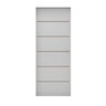 Folha de Porta de Madeira 210x92cm Espessura 3,5cm Mmc Primer Frisada Residence Eucatex - 1