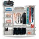 Ver imagem 1 de Roupeiro Closet Modulado Aramado Caixas Organizadoras 2,20m - Branco