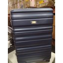 Ver imagem 2 de Conjunto 3 Malas Viagem Rígida Azul C/ Rodas Duplas 360º P, M, G - de Bordo, média, grande Fibra ABS