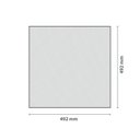 Ver imagem 4 de Revestimento de Poliestireno 49CMX6MMX49CM Parede e Teto D80 Homestar Branco