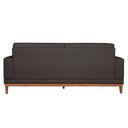 Ver imagem 4 de Sofá Living 2 Lugares Linho 180cm Preta Cronus