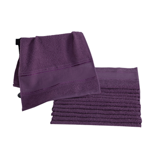 Kit 12 Toalhas de Lavabo Mão Linha Social 100% Algodao:Fabula