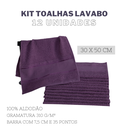 Ver imagem 2 de Kit 12 Toalhas de Lavabo Mão Linha Social 100% Algodao:Fabula