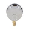 Manômetro Caixa Aço Inox Interno de Latão Glicerinado Ø63mm Classe B Escala Dupla 0 a 7kgf/cm² Rosca - 4