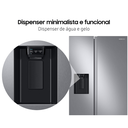 Ver imagem 3 de Geladeira Samsung Side By Side Rs60 602 Litros Inox Look 220v Rs60t5200s9/bz