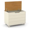Baú Organizador Toy - Matic Matic Industria de Moveis Ltda Off White / Freijó - 2