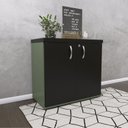 Ver imagem 2 de Armário para Escritório Baixo 2 Portas com Chave