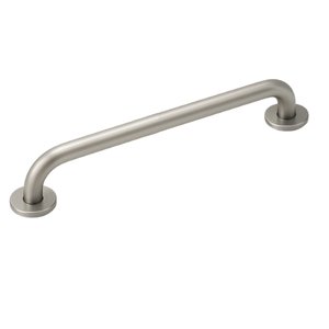 Barra Alca de Apoio 40cm Inox Escovado Idoso / Deficiente Pcd