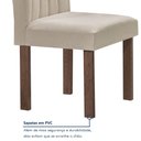 Ver mais imagens de Conjunto Mesa Tampo Smart Plus Vidro Kyra 120CMX90CM 4 Cadeiras Arizona