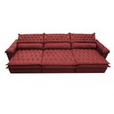Ver imagem 5 de Sofá Retrátil e Reclinável 4.12m Molas Ensacadas Cama inBox Botonê Espuma Viscoelástico