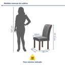 Ver imagem 5 de Conjunto Mesa Tampo Smart Plus Vidro Kyra 120cmx90cm 4 Cadeiras Arizona