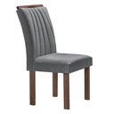 Ver imagem 6 de Conjunto Mesa Tampo Smart Plus Vidro Kyra 120CMX90CM 4 Cadeiras Arizona