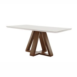 Conjunto Mesa Tampo Smart Plus Vidro Kyra 120cmx90cm 4 Cadeiras Arizona - 11