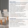 Conjunto Mesa Tampo Smart Plus Vidro Kyra 120cmx90cm 4 Cadeiras Arizona - 14