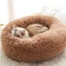 Cama Caminha Nuvem Cao Gato Cachorro Pet Donut 60cm Pelucia Macio Rosquinha Confortavel Animal de Es - 8