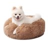 Cama Caminha Nuvem Cao Gato Cachorro Pet Donut 60cm Pelucia Macio Rosquinha Confortavel Animal de Es - 4