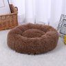 Cama Caminha Nuvem Cao Gato Cachorro Pet Donut 60cm Pelucia Macio Rosquinha Confortavel Animal de Es - 10