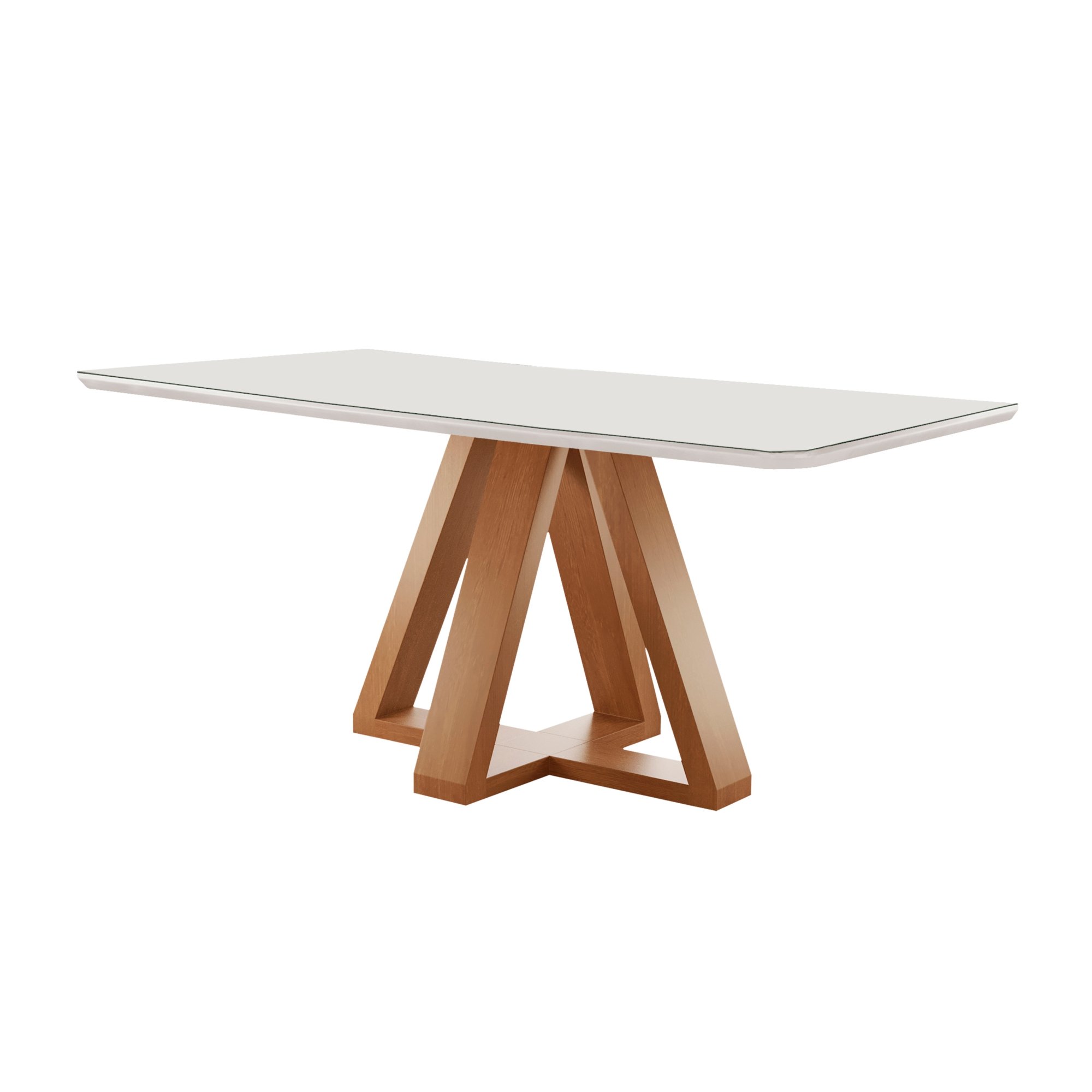 Conjunto Mesa Tampo Smart Plus Kyra 120cmx90cm 4 Cadeiras Arthus - 9