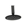 Ducha 15 Cm Preto Fosco em Inox 304 Braço de Teto 10 Cm - 2